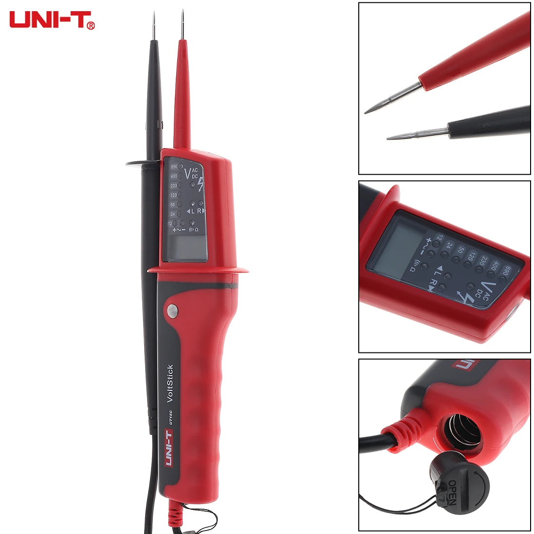 

Sale UT15C Waterproof Type Digital Display Test Pen with LCD Display and Lighting function