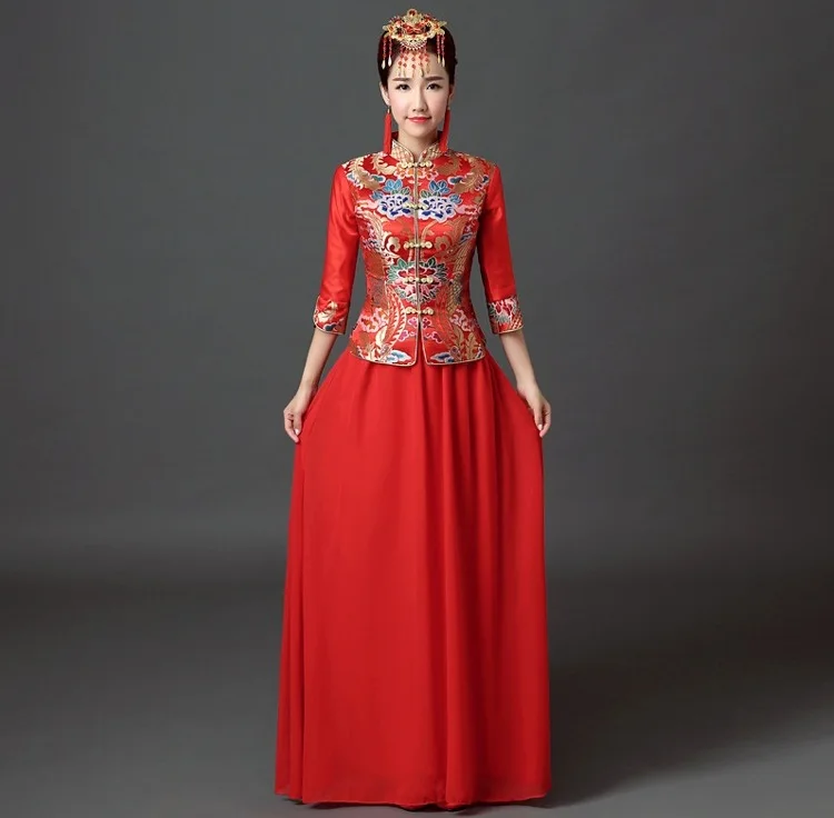 Шанхай история Традиционный китайский торжественное платье Qipao Национальный костюм женское платье Китайский Стиль платье Cheongsam Qipao