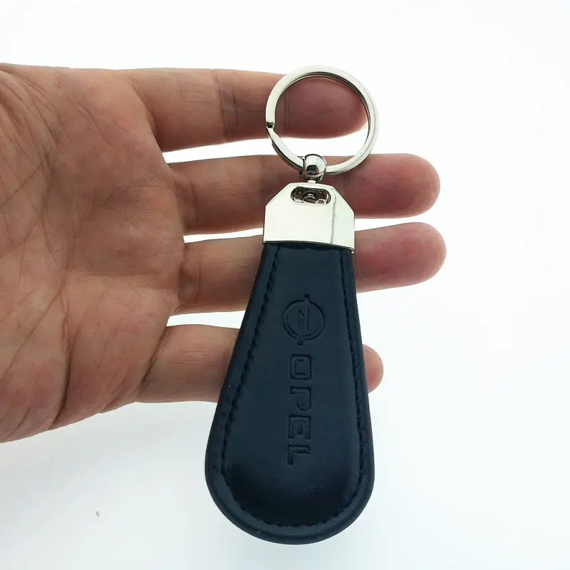 

1pcs newt pu Leather Car Logo Keychain Key Rings Keyring for O-pel R-enault ford jeep Land Rover Toyota bmw Mercedes Benz VW