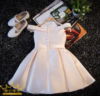 

high quality sleeveless lace Girl Dress summer Chiffon bow Princess Girl flower wedding party Dress Children 1-10T Girl dress