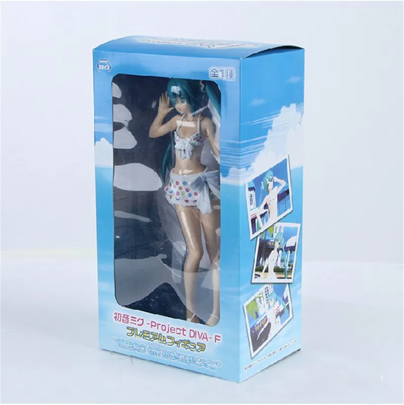 Hatsune Miku Action Figure Toys Anime Miku in Bikini Sexy Girl Figuras Dolls Brinquedos Gift 16 (6)