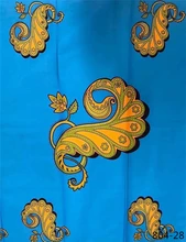 african wax print fabric kent fabric 6yards ankara african wax prints wholesale 100% Cotton wax fabric for dress 804-17