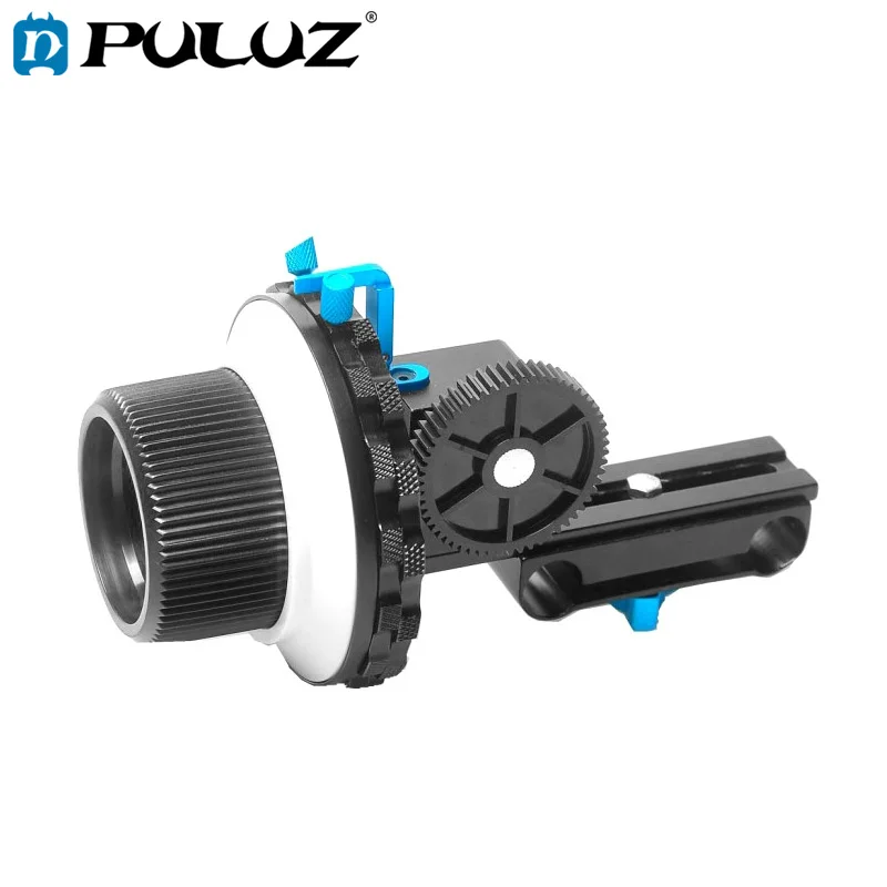 

PULUZ YLG0103C F3 Limit Follow Focus Video Camcorder with Adjustable Gear Ring Belt for Canon/Nikon/Video Cameras/DSLR Cameras