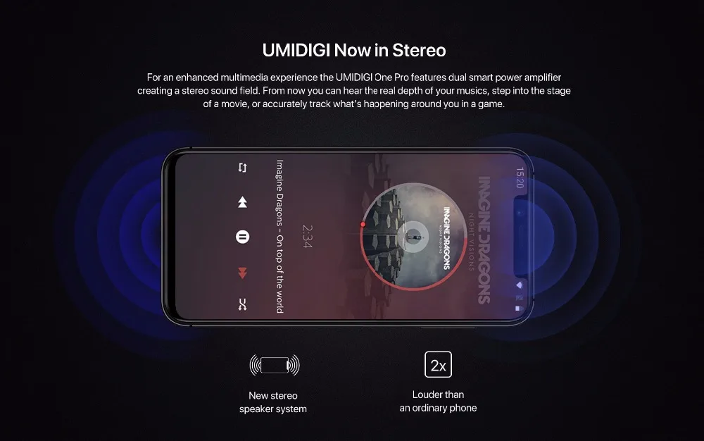 UMIDIGI One Pro Android 8,1 4 Гб+ 64 Гб Helio P23 Восьмиядерный беспроводной заряд 5,9" полный дисплей 12 МП 5 Мп двойная камера NFC 4G смартфон