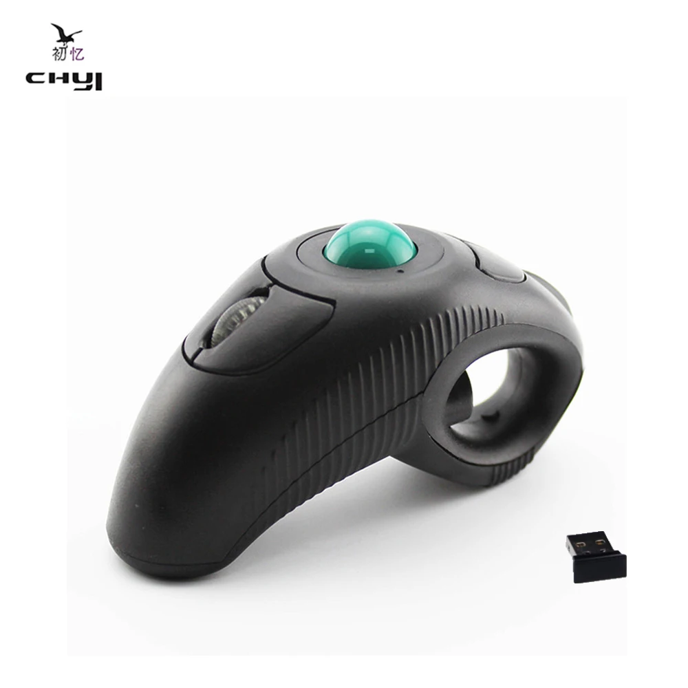 CHYI Wireless Mouse 2.4G Air Mouse Handheld Trackball Mouse 7D Gaming