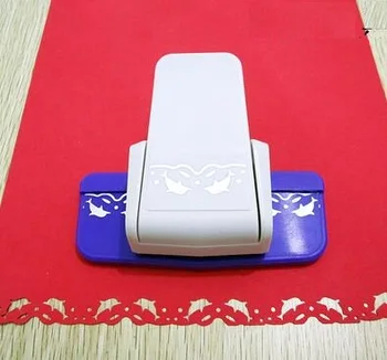 

New arrival dolphin flower shape border punch foam paper embossing punch Edge craft punch scrapbook punches for paper cut