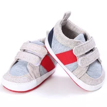 Infant Toddler Newborn Shoes Baby Girl Boy First Walkers Sport Mix Color Hook Loop Baby First Walkers