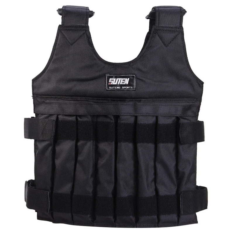 

2018 New Weight Jacket Weighted Vest Exercise Fitness Boxing Training Waistcoat Invisible Weight Vest 10-20kg Max Adjustable