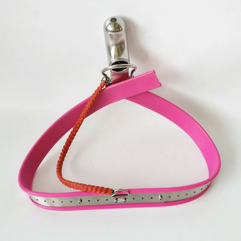 Black Pink Stainless Steel Y Style Male Chastity Belt Cock Cages Chastity Device Penis Ring Male Bondage Sex Toys for Man G22 3