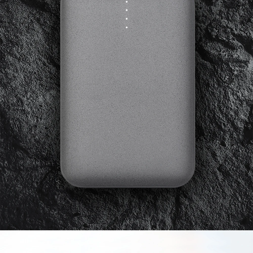 10000 мАч банк питания для xiaomi Внешний аккумулятор ROCK Мини Портативный ультратонкий полимерный аккумулятор для iPhone SamSung xiaomi банк питания