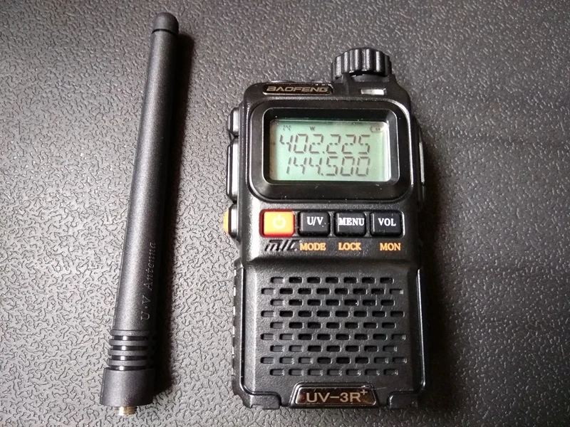 4 шт. Baofeng UV 3R плюс иди и болтай walkie talkie UHF VHF мини two way Радио BF + открытый
