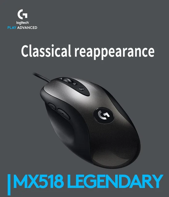 Mouse Gamer Logitech MX518 – G-Games