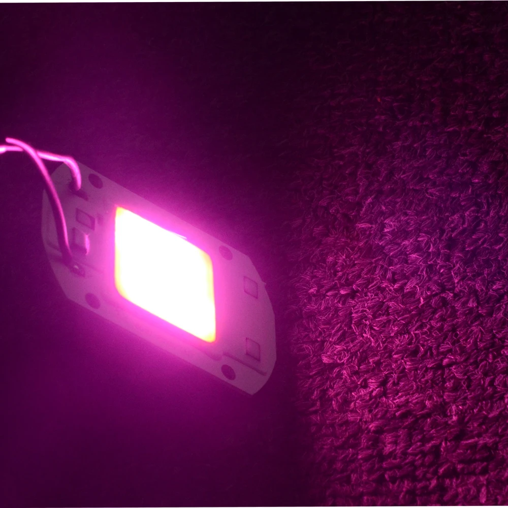 Светодиодный свет для выращивания полный спектр бескорпусной чип AC 220 V 110 20 W 30 50 DIY