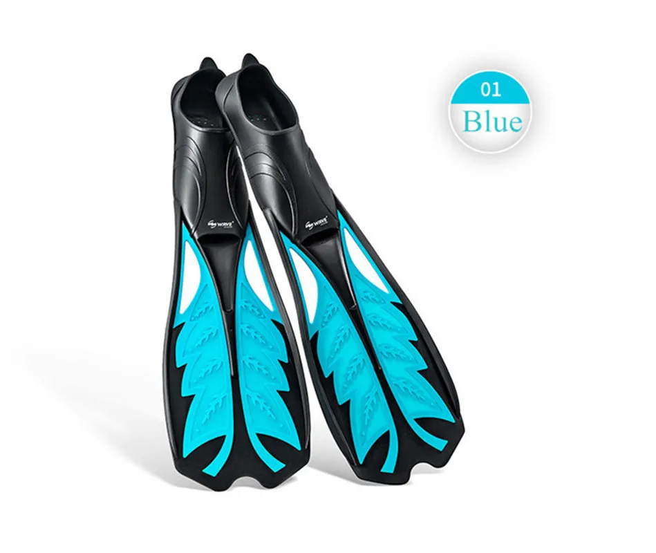 WAVE Swimming Flippers Diving Snorkeling Adult Activities Flexible