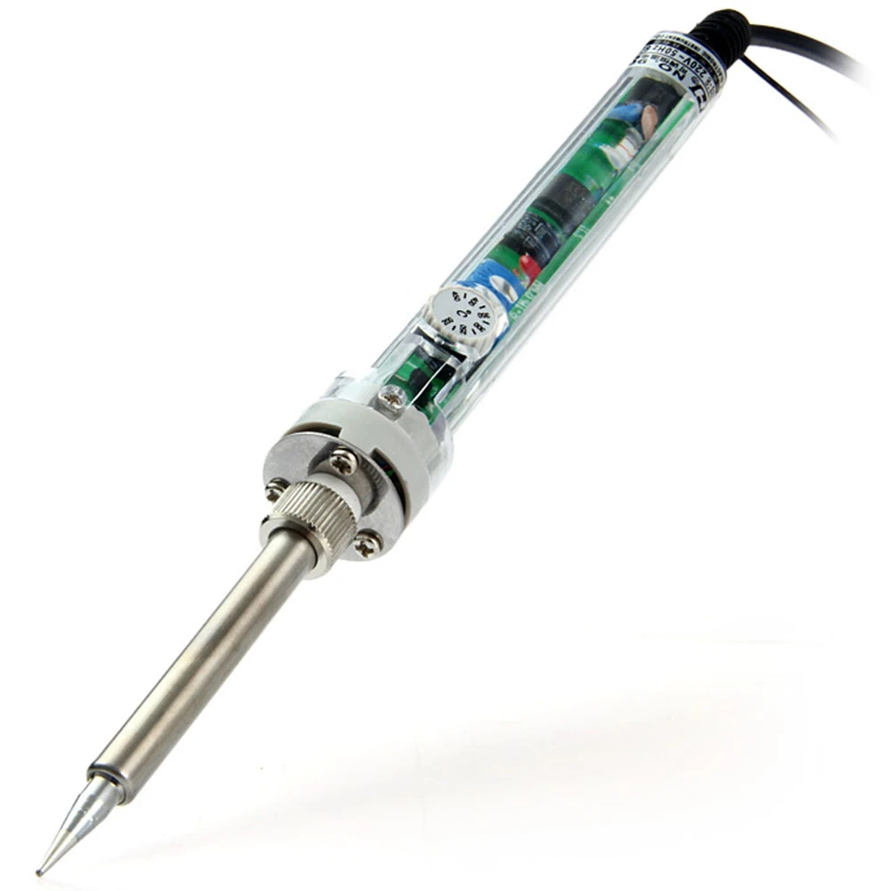 

Creative NO907 Soldering Iron Adjustable Constant Temperature Lead-free Soldering Iron 220V 60W 50Hz Internal Heating TypeMain F