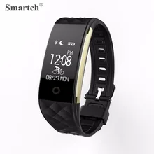 Smartch S2 Smart Wristband,Heart Rate Pulse Monitor,Pedometer,Sleep Monitor,Fitness Tracker Bracelet,Smart Band PK Mi Band 2