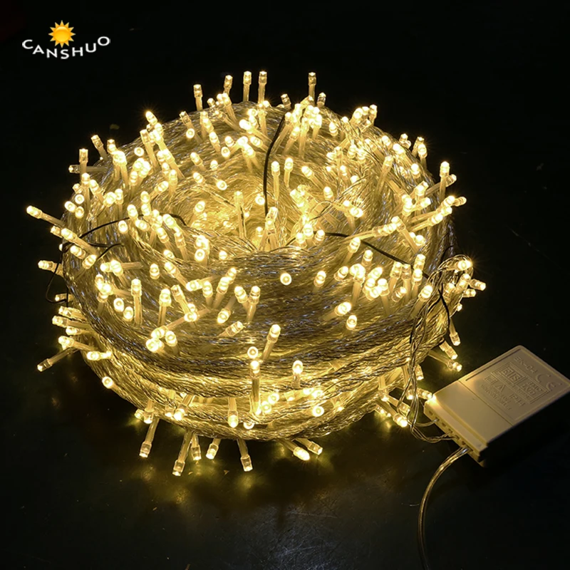 5M 10M 20M 30M 50M 100M Fairy LED String Light Waterproof AC 220V LED Christmas Light Holiday Decoration Indoor Outdoor Lighting