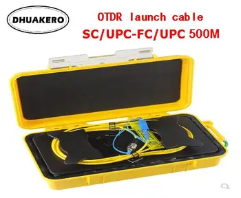 

Free Shipping AB194F 500M OTDR Dead Zone Eliminator Fiber Rings Fiber Optic OTDR Launch Cable Box SM 1310/1550nm