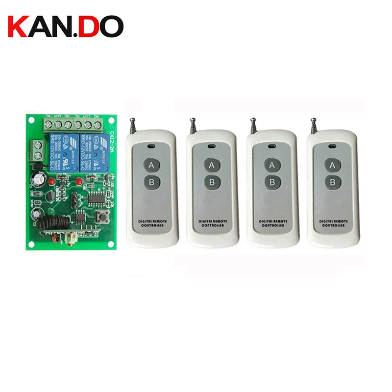 DC12V 2CH 500 м дальний 315 МГц RF беспроводной пульт дистанционного управления реле системы безопасности Гаражные дверные створки/лампа
