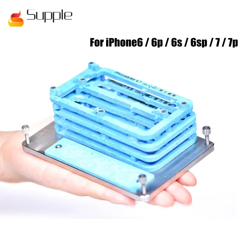 

Supple Newest for iPhone6/6p/6s/6sp/7/7p Maintenance fixtures Apple phone motherboard repair universal fixture