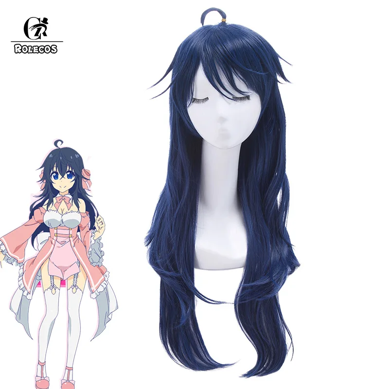 Волосы для косплея ROLECOS Ako Tamaki женские головные уборы netoge no yome wa onnanoko ja nai to omotta 70 см