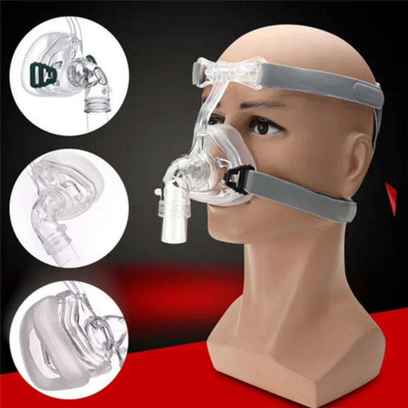 

NM2 Nasal Mask CPAP Mask with Headgear and SML 3 Size Silicon Cushion for CPAP Auto CPAP Sleep Snoring Apnea Health Care Tool