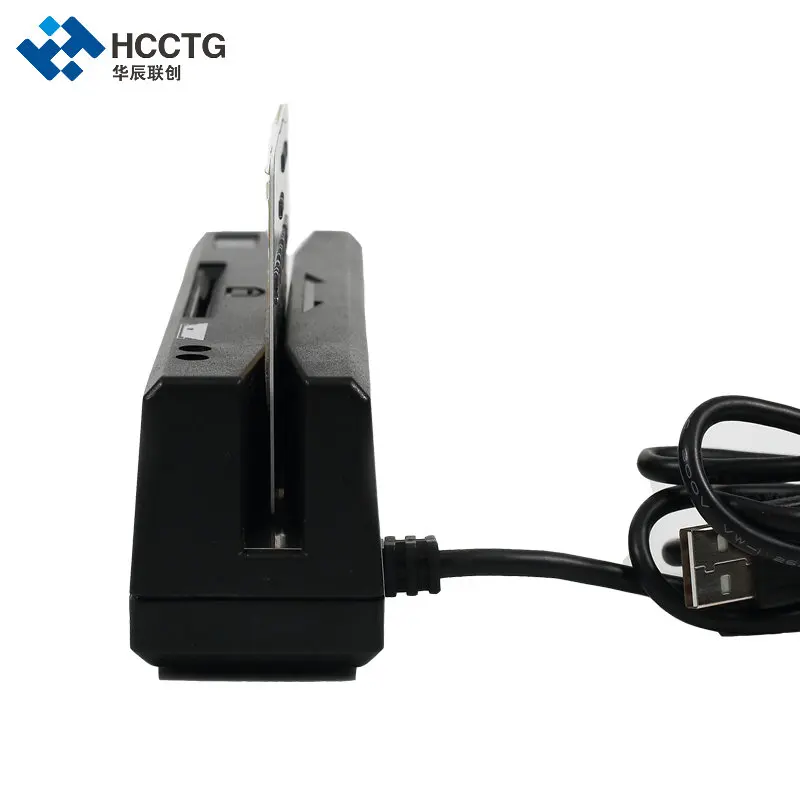 USB Все в одном Track 1/2/3 магнитная карта RFID считыватель для MSR& IC(chips On Board) Psam карты HCC-110