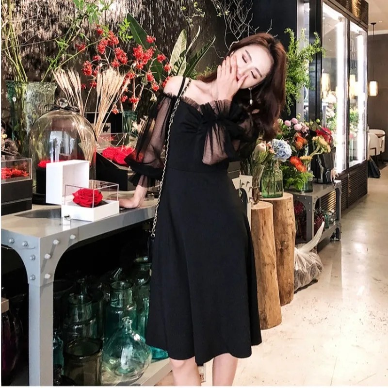 Moda feminina Брендовое Новое Вечернее платье женская одежда Осенняя Мода Спагетти