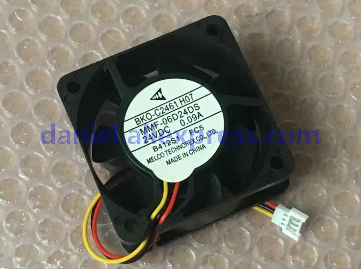 Новый оригинальный BKO C2461H07 MMF 06D24DS FC5 24 V 0.09A 6025 вентилятор|Аксессуары для батарей и