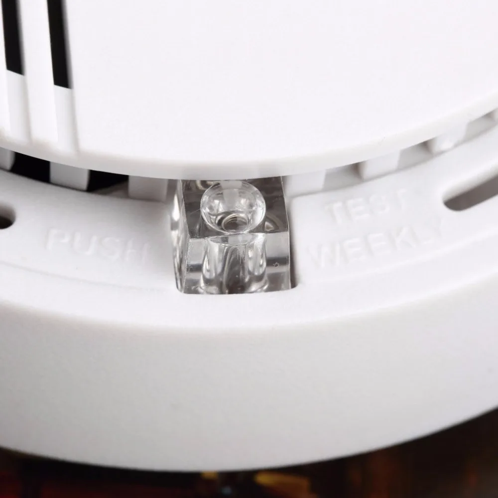 85dB Fire Smoke Photoelectric Sensor Detector Monitor Cordless smoke Alarm Tester Fire Protection for Home office Security 