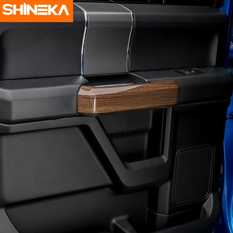 SHINEKA Стайлинг автомобиля ABS Внутренняя крышка внутренней дверной ручки обшивка