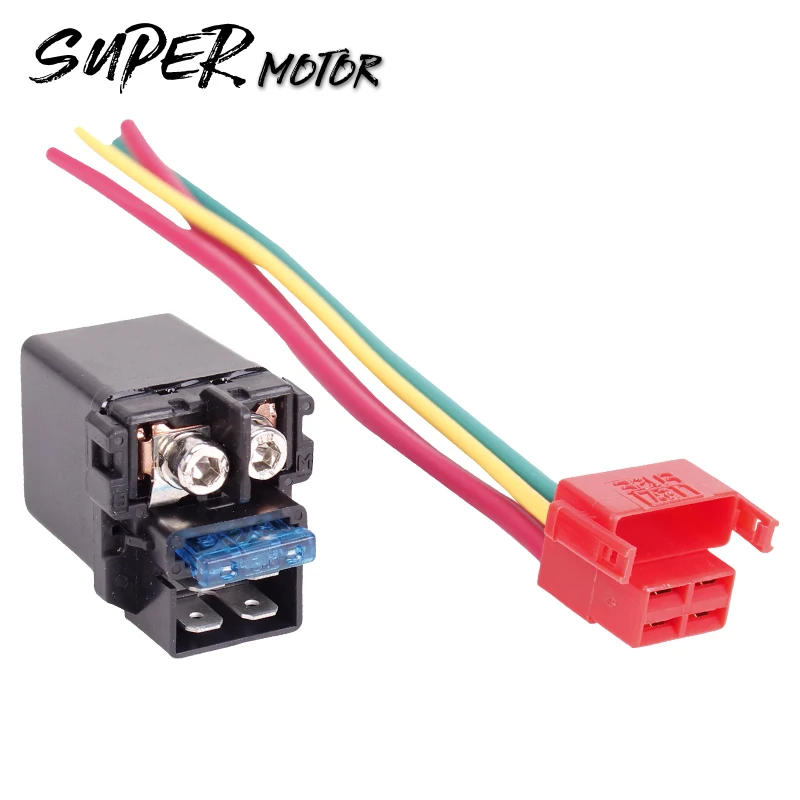 

Electrical parts lgnition key switch starter solenoid Relay with Plug For Honda CB400 CB-1 VTEC FORZA250 Steed400 Motorcycle
