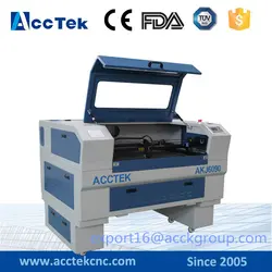 AccTek Co2 лазерная маркировочная машина на дереве акриловая Кожа Гравировка Лазерная гравировка текстильная ткань кожа маркировка
