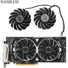 2 Pçs/lote PLD09210S12HH 4Pin RX580 P106-100 RX 470 480 570 580 ARMADURA de Mineração Ventilador Para MSI Graphics Placa De Vídeo De Refrigeração Fãs