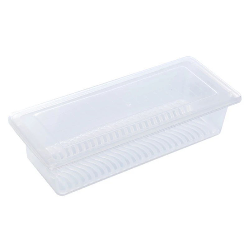 Кухонный прозрачный пластиковый контейнер для холодильника содержит зерна коробка контейнер для хранения закрывающиеся коробочки бобы