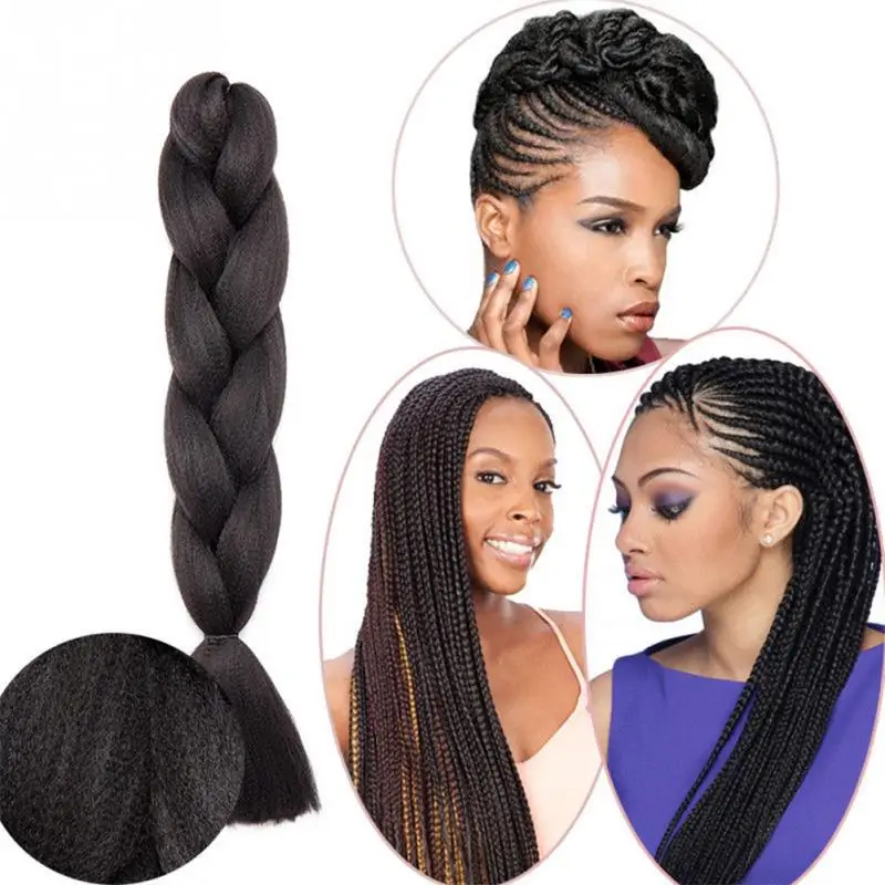

African Fashion Lightweight Solid Washable Wig Braiding Dreadlocks Soft