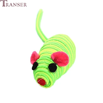 

Drop Shipping Cat Mouse Toy Interactive Rope Mice Cats Toys Fun Play Chew Bite Cat Dog Toy 80926