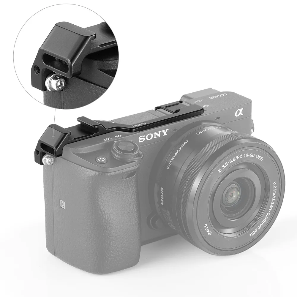 Пластина перемещения для холодного башмака SmallRig DSLR камера для sony A6300/A6400 камера для Vlog микрофон монитор крепление BUC2317