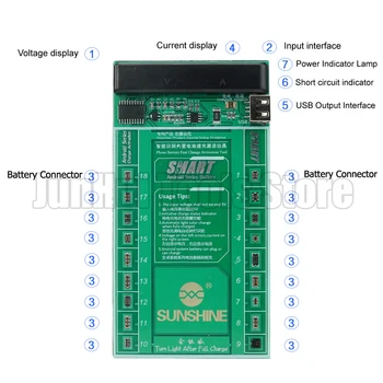 

Battery Activation Board For Android Mobile Phone For For SAM HTC SONY HUAWEI OPPO VIVO LENOVO Charging USB Cable