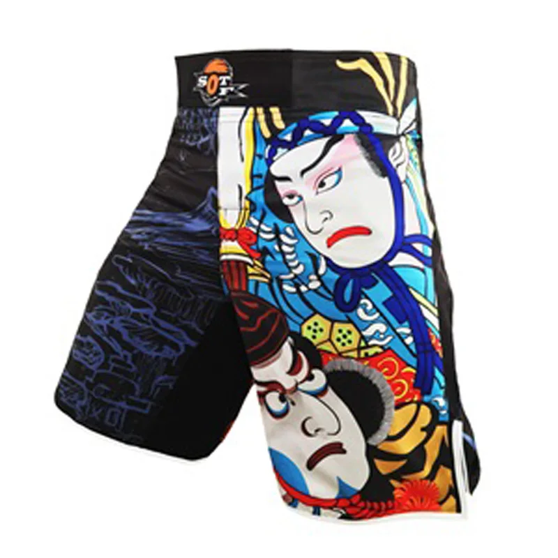 Real-printing Boxing Shorts MMA Grappling Trunks Arm Fight Boxing Mma Fight Shorts Bad Boy Sanda Muay Thai Clothing M-XXXL Real-printing Boxing Shorts MMA Grappling Trunks Arm Fight Boxing Mma Fight Shorts Bad Boy Sanda Muay Thai Clothing M-XXXL