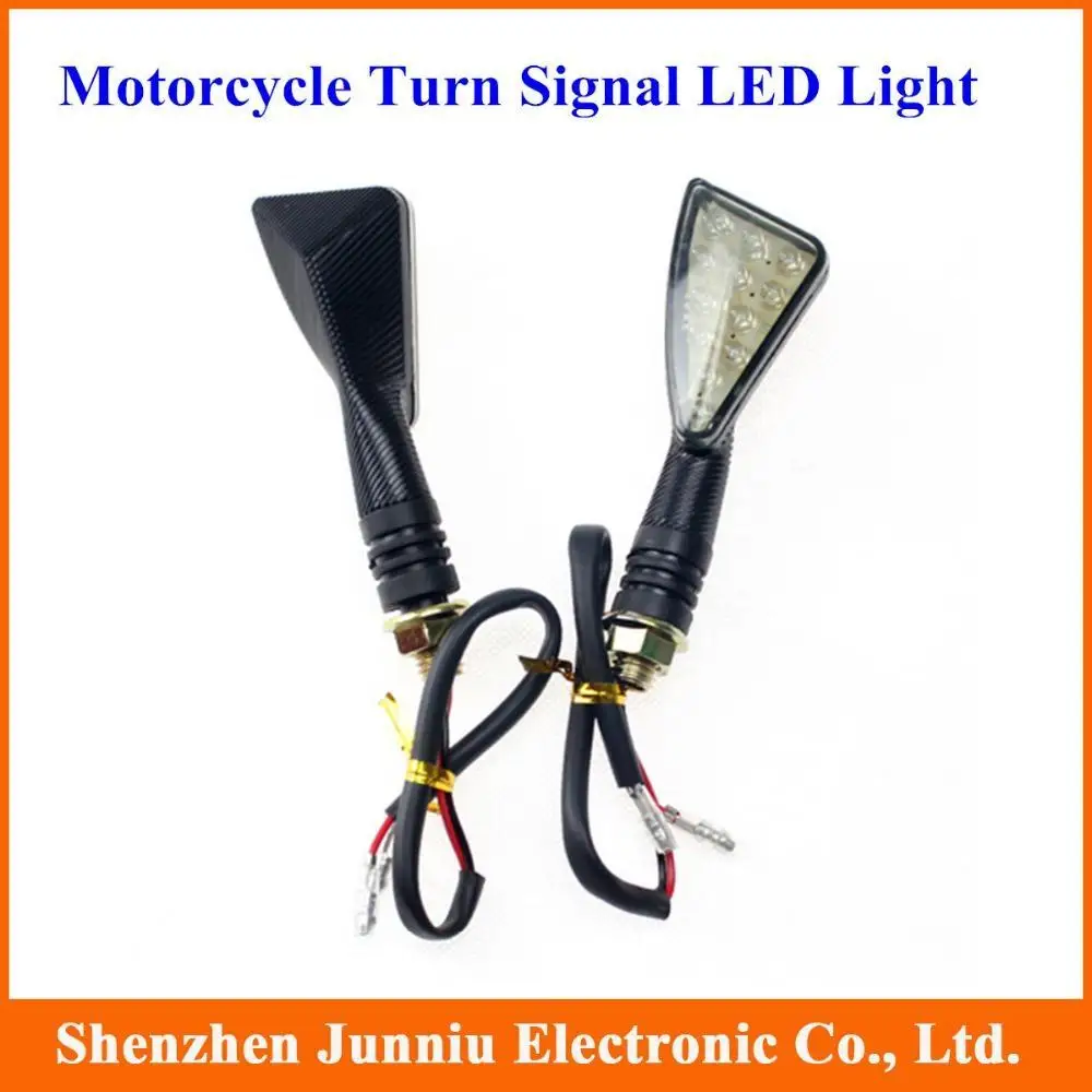 5 Pair/lot 12LED Universal Dirt Bike Blinker Sport Motorcycle Turn Signal Light for Honda Yamaha