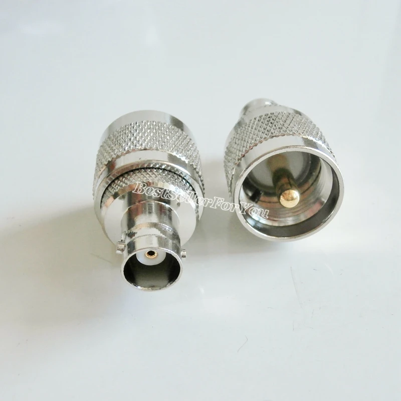 1 шт. BNC Гнездовой разъем для UHF PL259 PL 259 штекер RF коаксиальный адаптер B|jack connector|jack