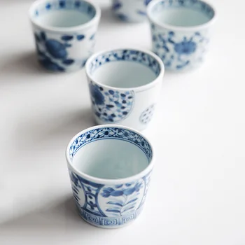 

Made In Japan high quality ceramic morning tea coffe cups and mugs under glazed plant small brief sake alcohol drinking cup200ml