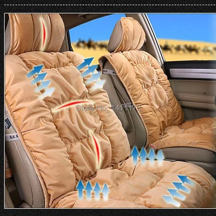 Классический набор накидок сиденья автомобиля высокого качества бархат материал универсальные чехлы на сиденья для 5 сидений Авто опоры сидений 8 шт./компл