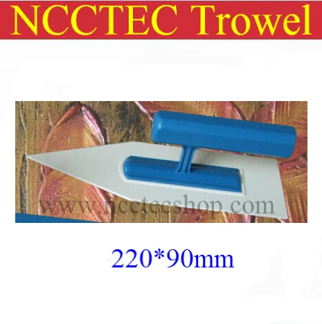 [sharp head] NCCTEC plastic trowel 220*90mm Art paint batch knife diatom mud plastering trowel wall spatula tool