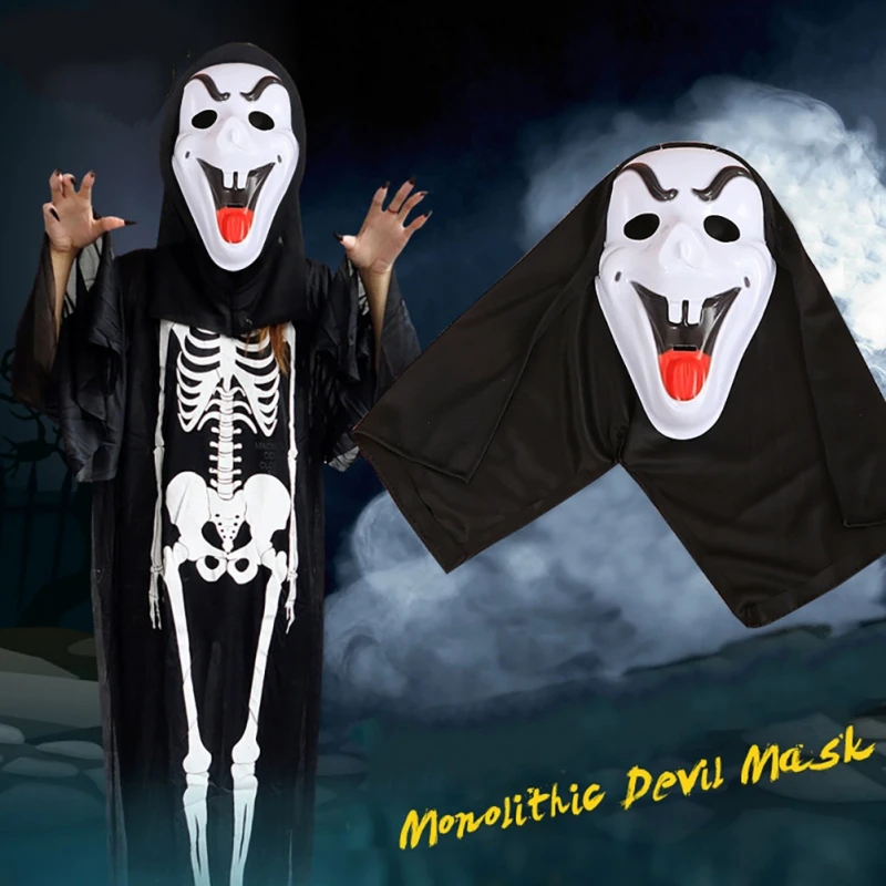 

Halloween Scary Horror Mask Adult Zombie Monster Vampire Mask Costume Party Full Head Cosplay Mask Masquerade Props