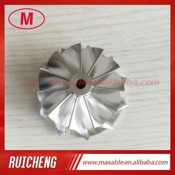 

CT12 47.04/58.03mm 11+0 blades Turbocharger Billet/aluminum 2618/milling compressor wheel for T-OYOTA