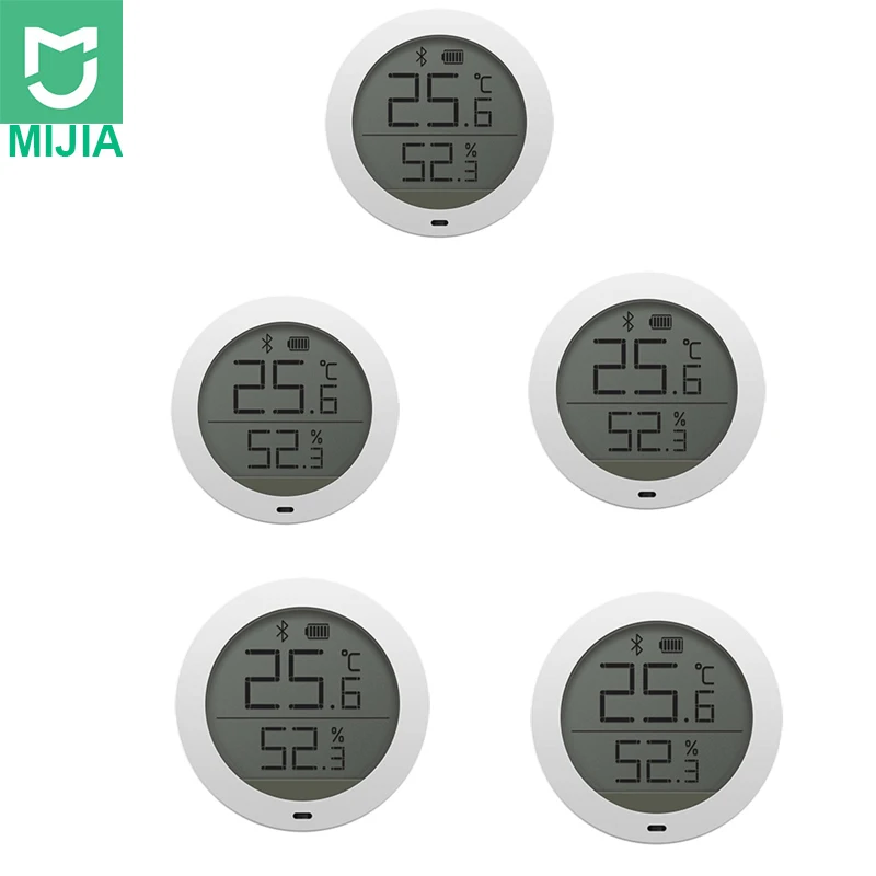 

Xiaomi Mijia Bluetooth Temperature Humidity Hygrothermograph High Sensitive LCD Screen Hygrometer Thermometer Moisture Sensor