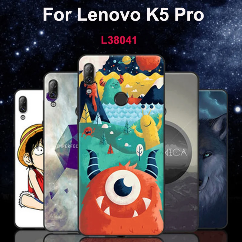 

For Lenovo K5 Pro L38041 Case cute cartoon soft phone Cases For Lenovo K5Pro Cover For Lenovo K 5 Pro Protection Shell fundas