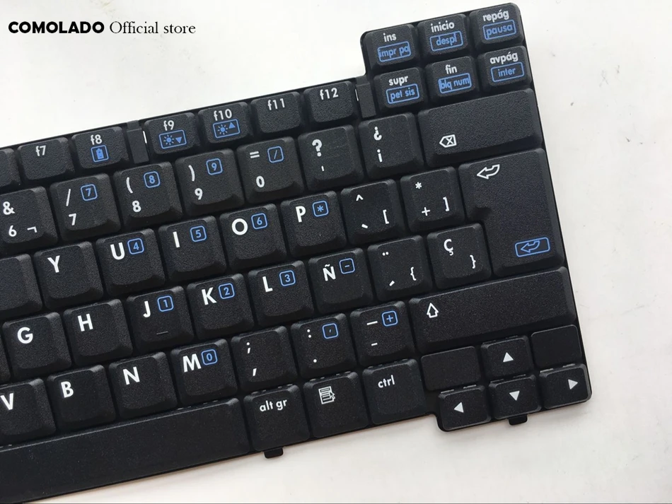 Sp Spanish keyboard For HP NX6120 NC6210 NC6110 NC6120 NX6115 NX6110 Black Laptop Keyboard SP Layout (2)
